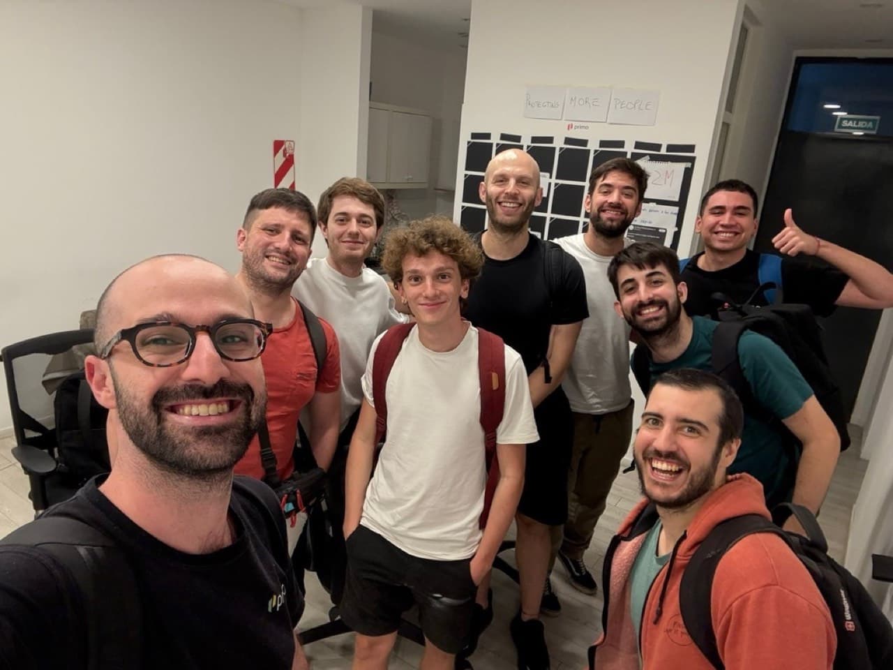 El equipo de Primo
