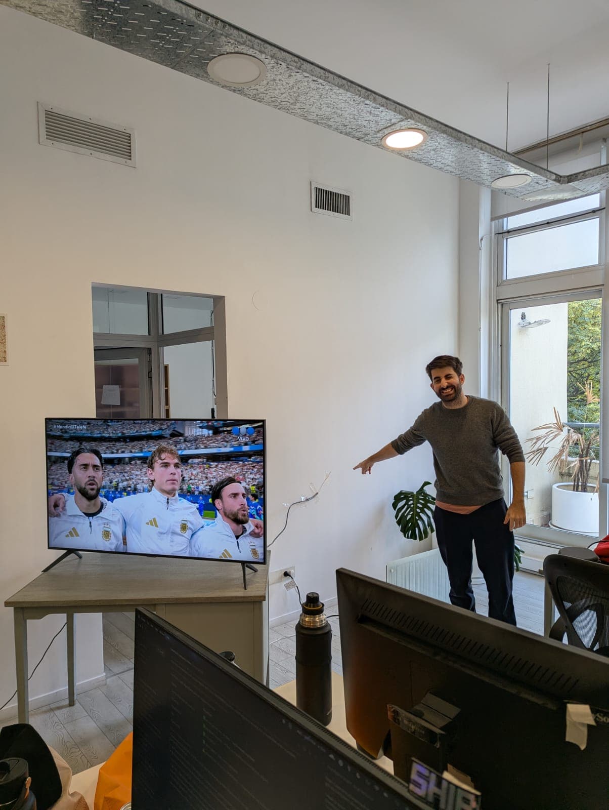 Pico solucionando cómo ver partidos sin delay